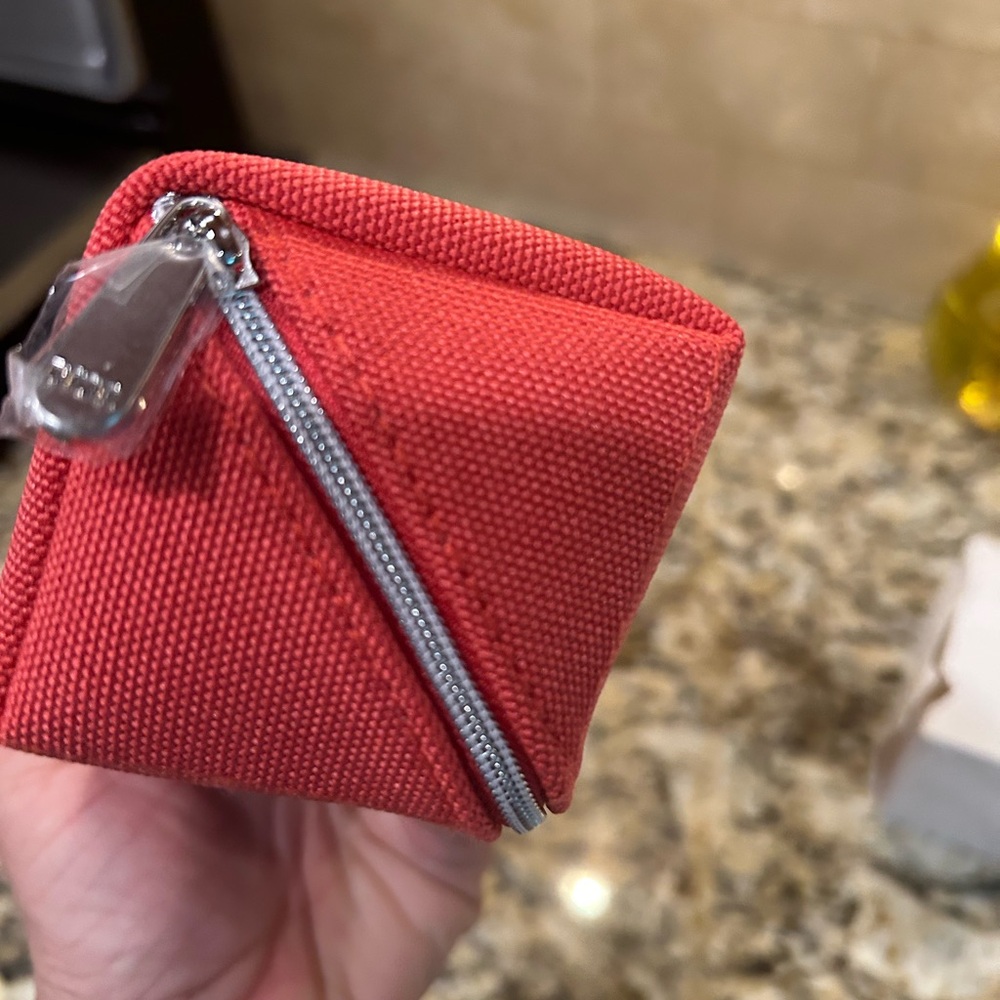 DIOR, NWT Red Trousse Pouch, 2004 - Picture 4 of 9